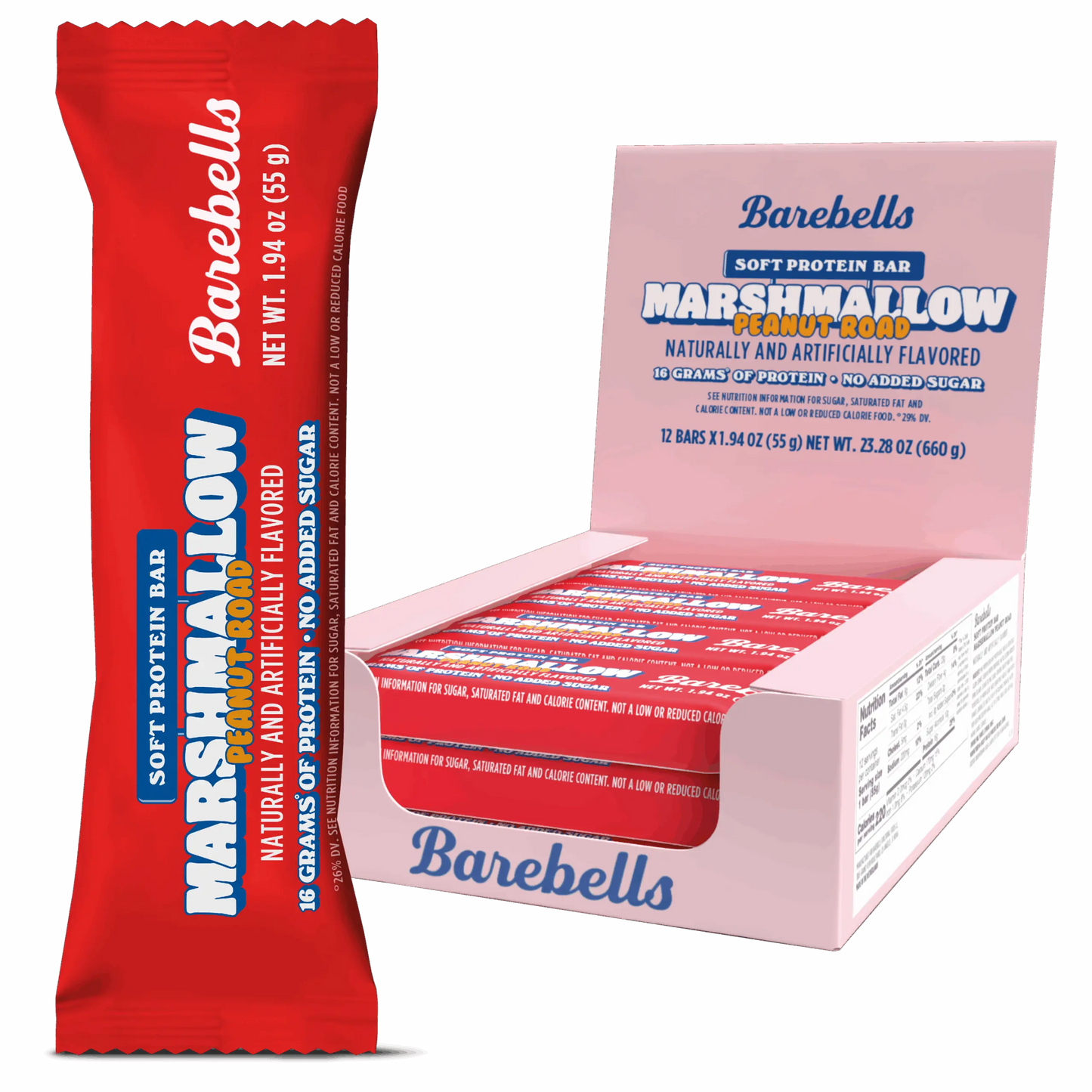 Barebells Protein Bars  - 12 Count, 1.9oz Bars - Protein Snacks with 20g of High Protein - 1g of Total Sugars